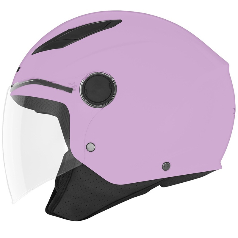 Casco de moto infantil abierto NOX N710 rosa
