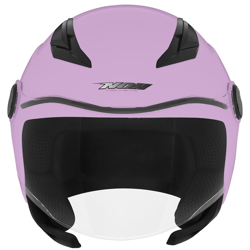 Casco de moto infantil abierto NOX N710 rosa