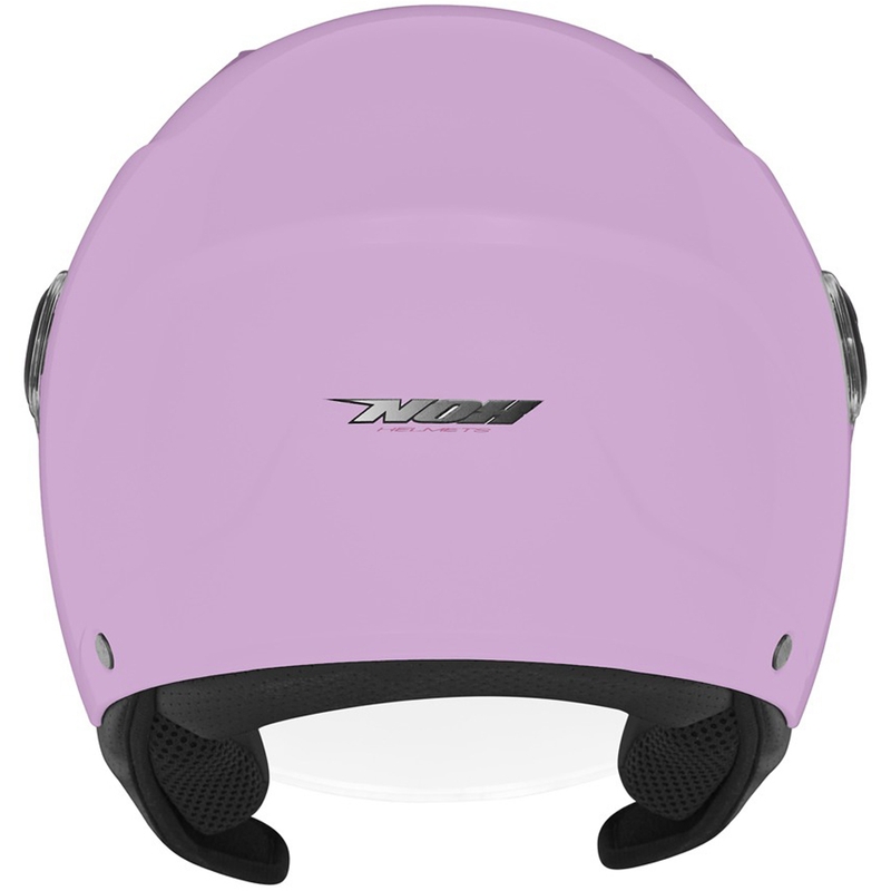 Casco de moto infantil abierto NOX N710 rosa
