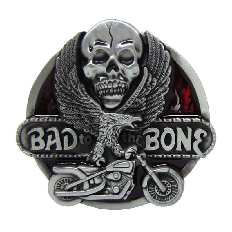 Přezka na opasek Bad to the bone