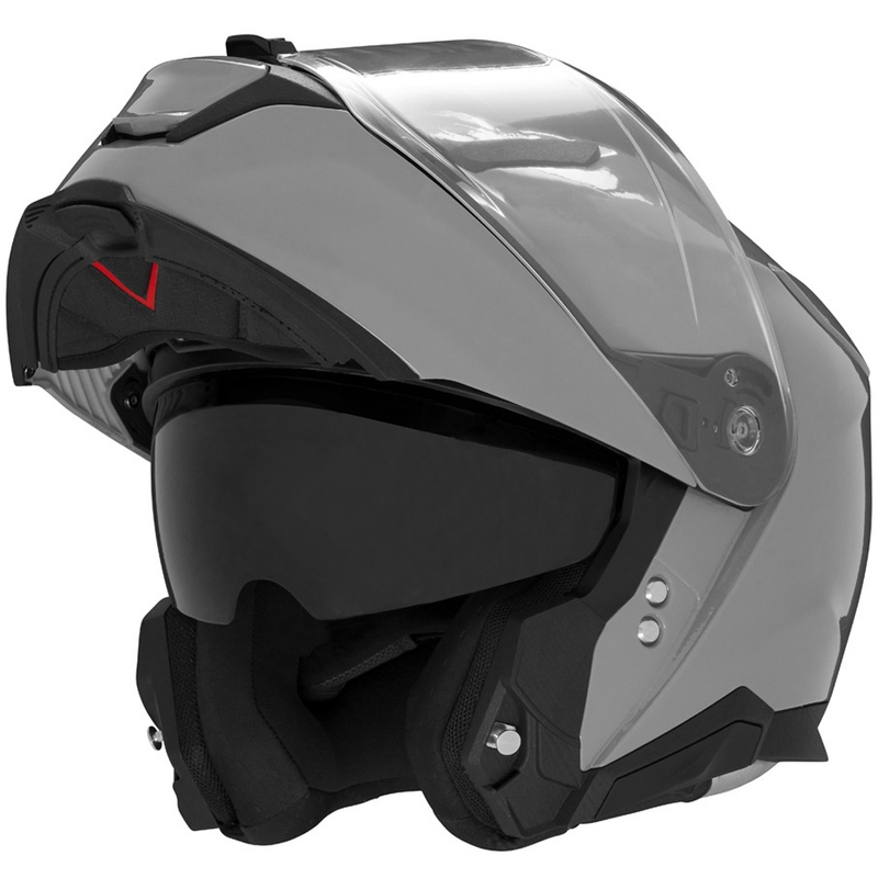 Casco de moto abatible NOX N967 gris