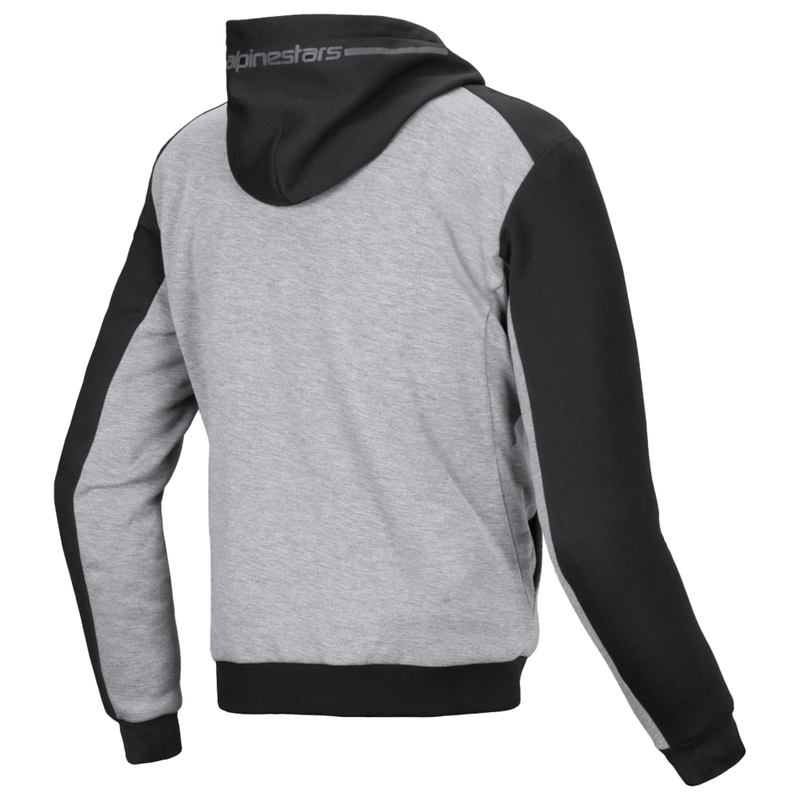Sudadera de moto Alpinestars Chrome V2 Sport negro-gris