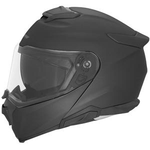 Casco de moto abatible NOX N967 negro mate