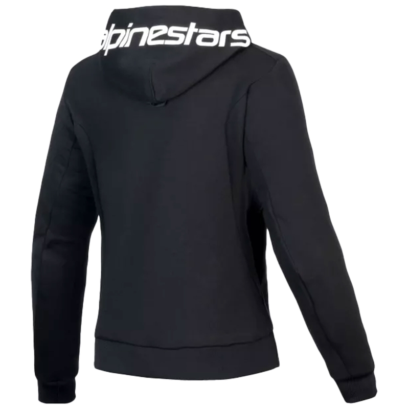 Chaqueta de moto Alpinestars Stella Chrome V2 Sport para mujer, color negro