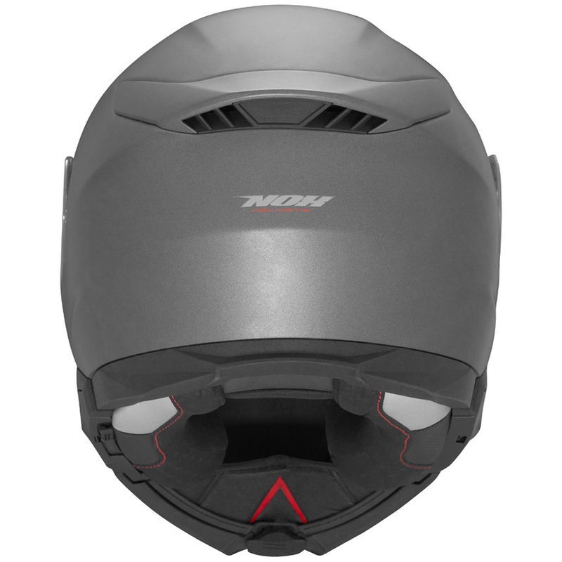 Casco de moto abatible NOX N967 titanio