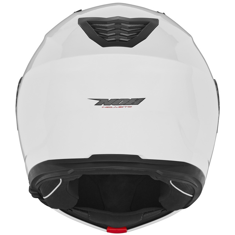 Casco de moto abatible NOX N968 blanco perla