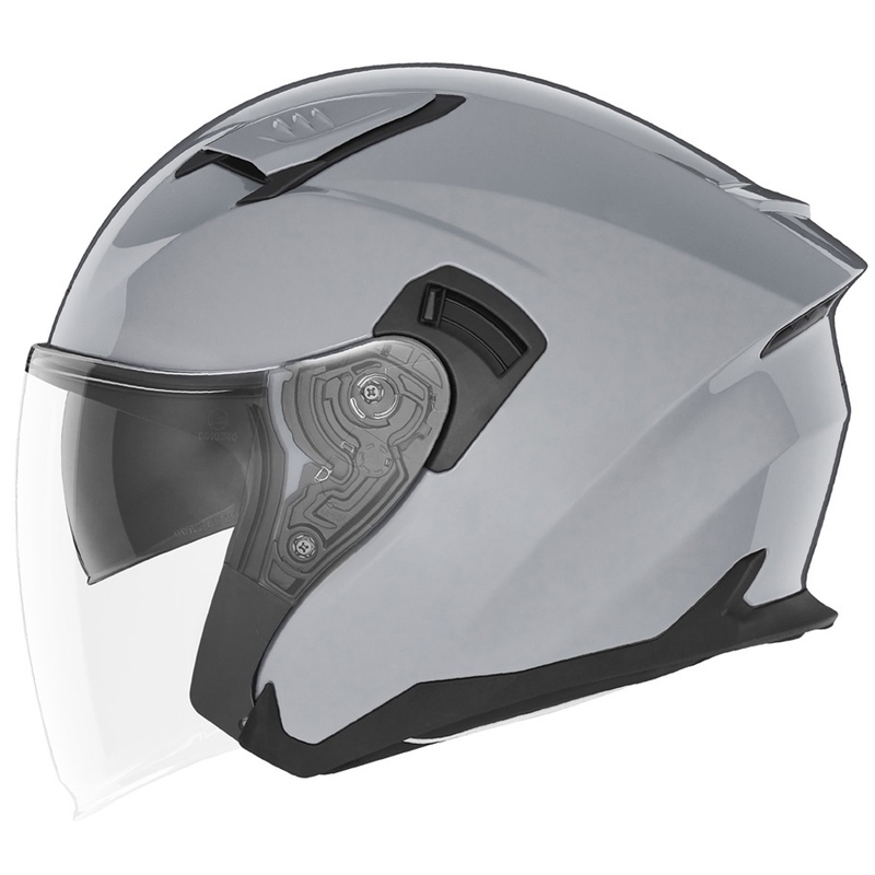 Casco de moto abierto NOX N130 gris