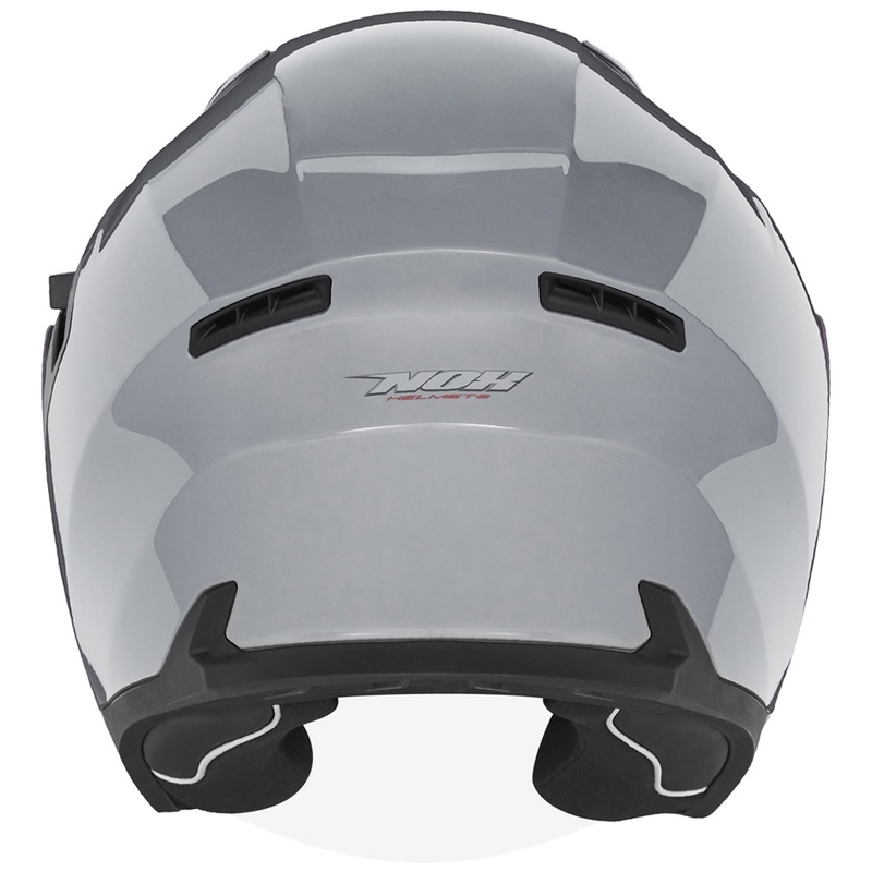 Casco de moto abierto NOX N130 gris