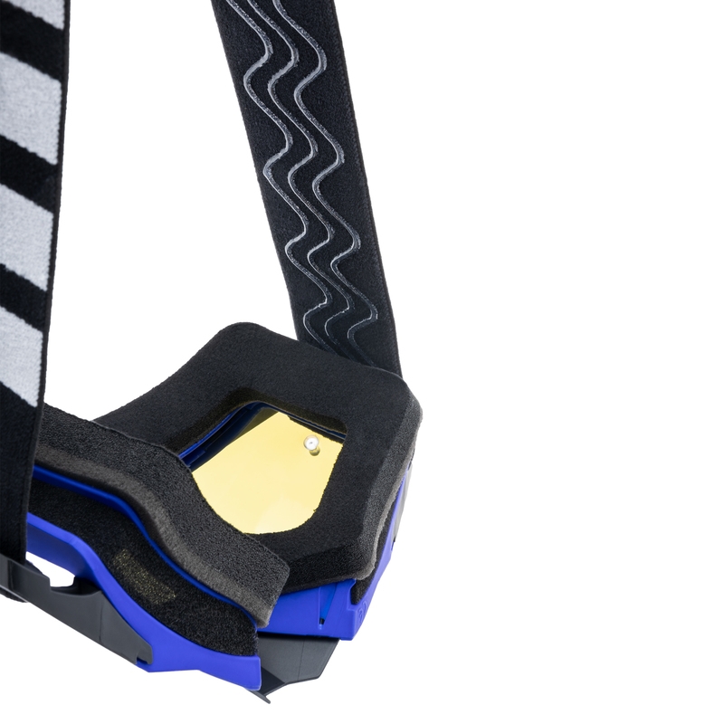 Gafas de motocross iMX Sand negro-azul con plexiglás de iridio
