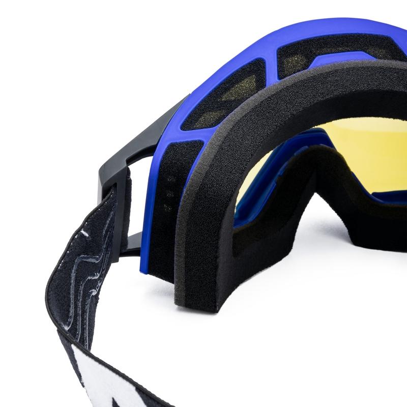 Gafas de motocross iMX Sand negro-azul con plexiglás de iridio