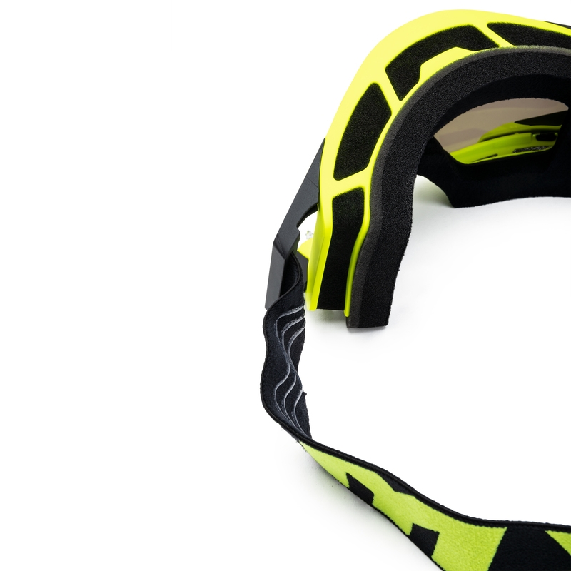 Gafas de motocross iMX Sand amarillo-negro con plexiglás de iridio