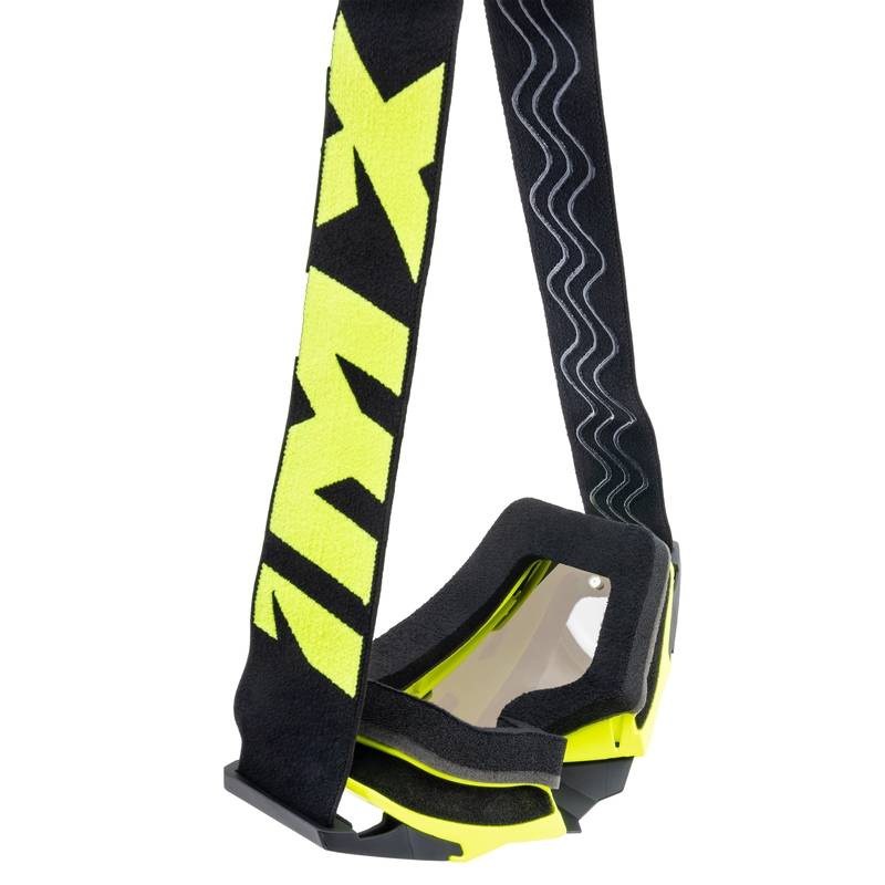 Gafas de motocross iMX Sand amarillo-negro con plexiglás de iridio