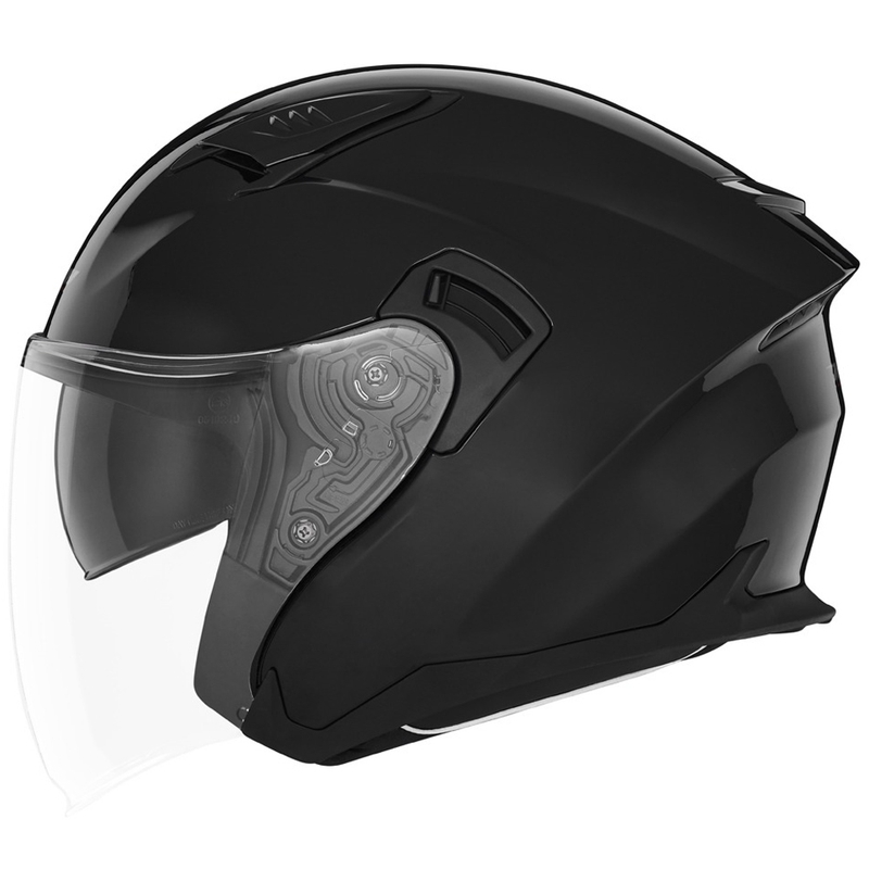 Casco de moto abierto NOX N130 negro