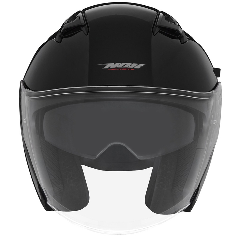 Casco de moto abierto NOX N130 negro
