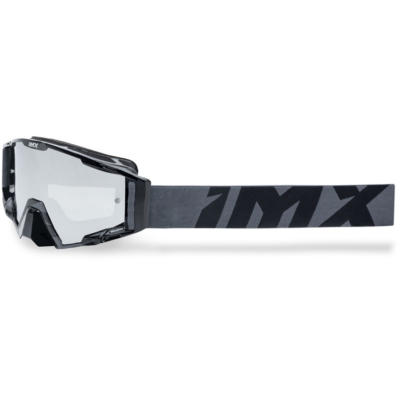 Gafas de motocross iMX Gris arena-negro con plexiglás de iridio