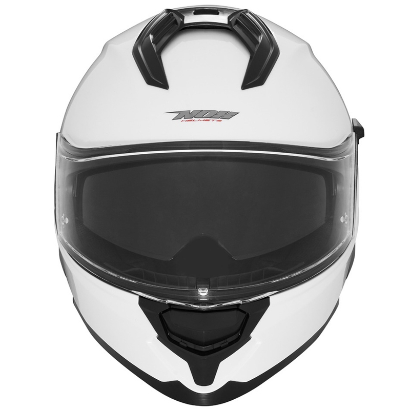 Casco integral de moto NOX N304S blanco