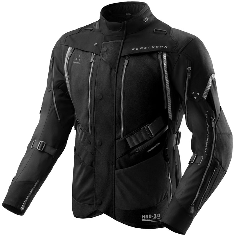 Chaqueta moto Rebelhorn Hardy 3.0 negro