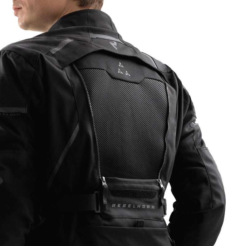Chaqueta moto Rebelhorn Hardy 3.0 negro