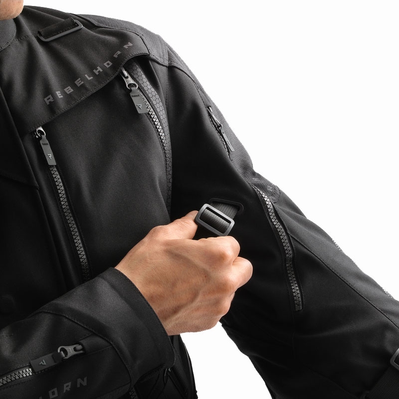 Chaqueta moto Rebelhorn Hardy 3.0 negro