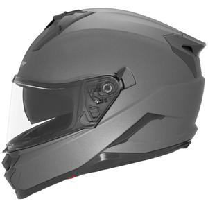 Casco integral de moto NOX N304S, titanio mate