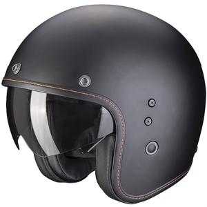 Casco abierto SCORPION BELFAST EVO Sólido negro mate