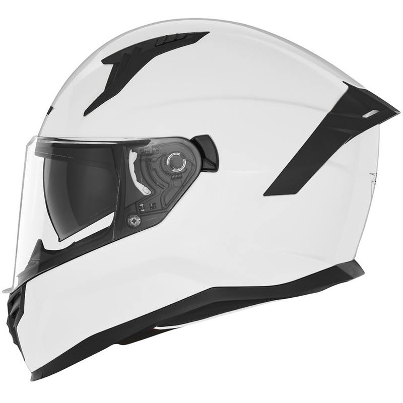 Casco integral de moto NOX N401 blanco