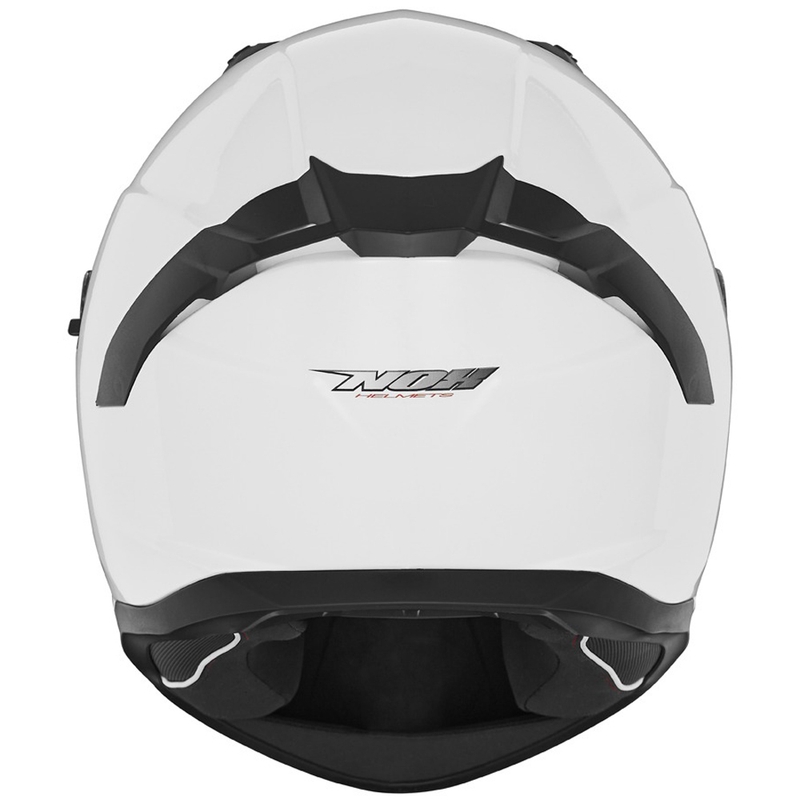 Casco integral de moto NOX N401 blanco