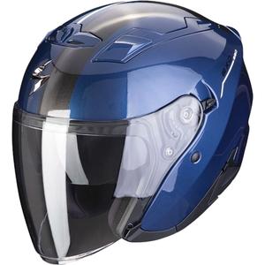 Casco abierto Scorpion EXO-230 SR azul oscuro-blanco