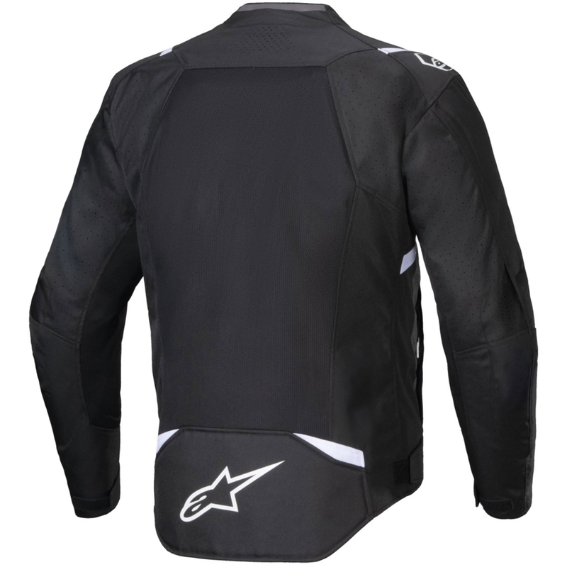 Chaqueta de moto Alpinestars T-SPS Air V2 negra y blanca