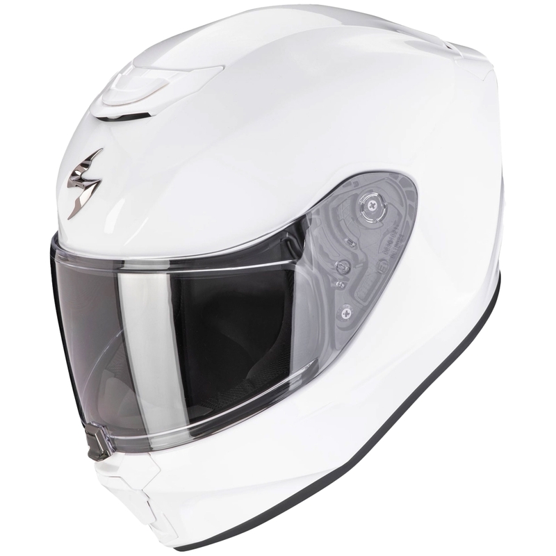 Casco integral de moto infantil Scorpion EXO-JNR AIR SOLID blanco