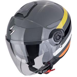 Casco abierto Scorpion EXO-CITY II BEE gris-amarillo-negro