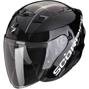 Casco de moto abierto SCORPION EXO-230 QR negro-plata