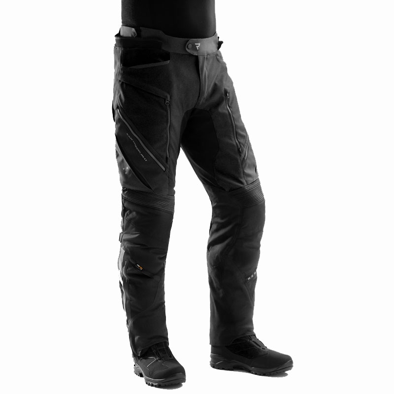 Pantalones de moto Rebelhorn Hardy 3.0 extendidos negro