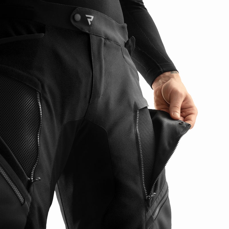 Pantalones Cortos de Moto Rebelhorn Hardy 3.0 negro