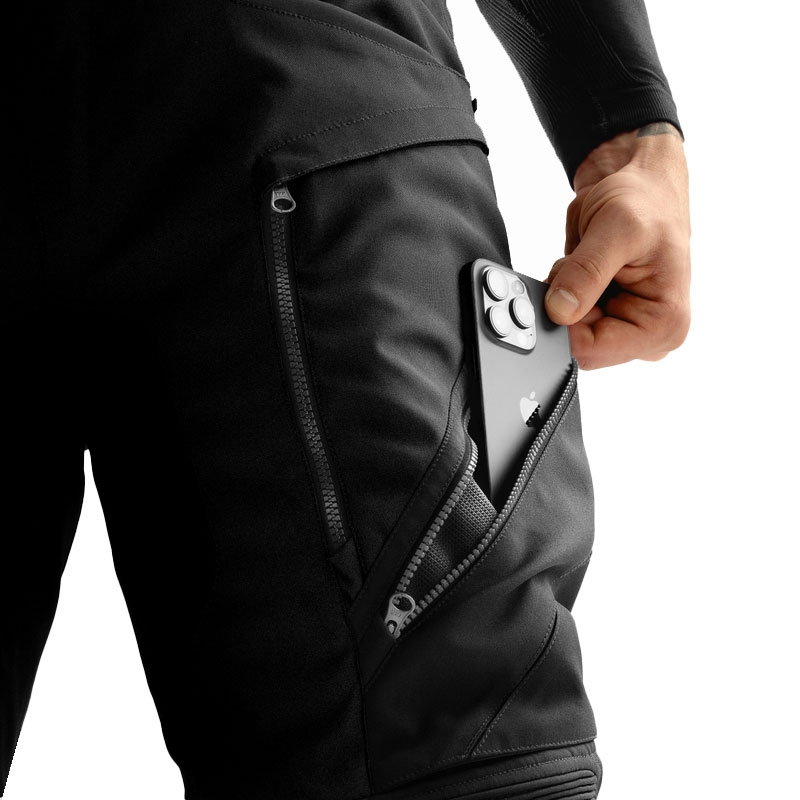 Pantalones Cortos de Moto Rebelhorn Hardy 3.0 negro