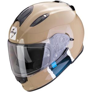 Casco integral de moto Scorpion EXO-491 CODE color azul arena