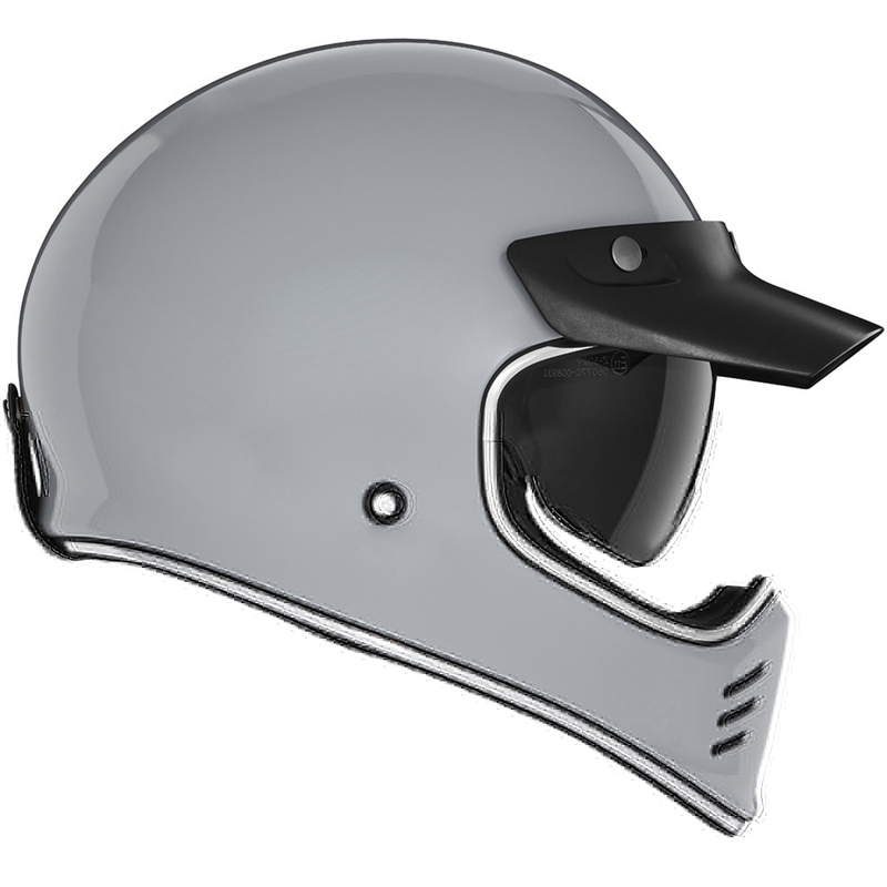 Casco integral de moto NOX PREMIUM SEVENTY II gris