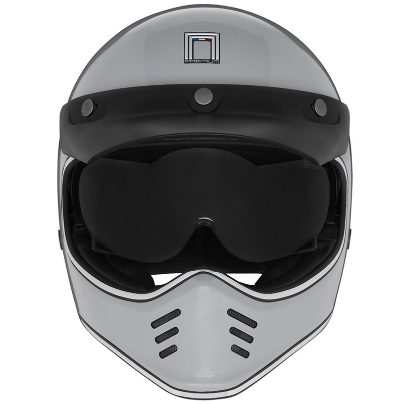 Casco integral de moto NOX PREMIUM SEVENTY II gris