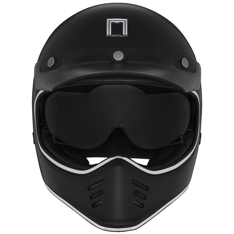 Casco integral de moto NOX PREMIUM SEVENTY II negro mate