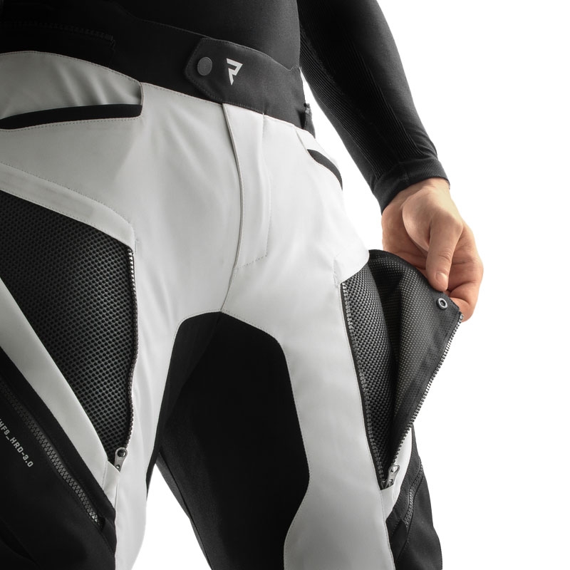Pantalón moto Rebelhorn Hardy 3.0 negro-gris