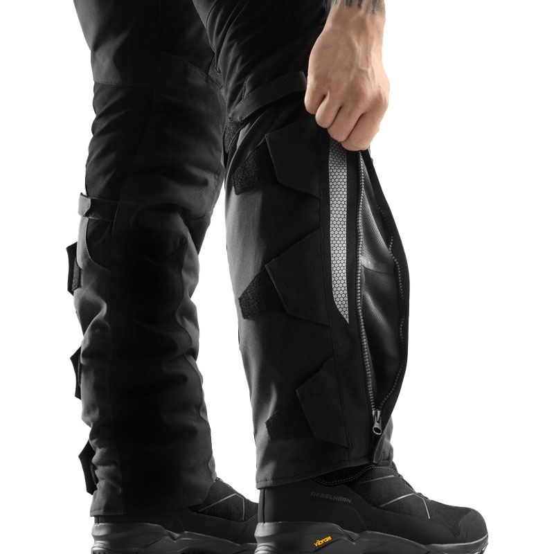Pantalón moto Rebelhorn Hardy 3.0 negro-gris