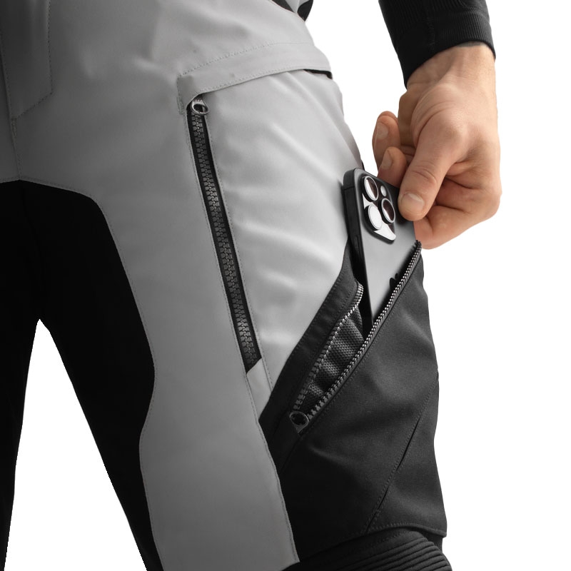 Pantalón moto Rebelhorn Hardy 3.0 negro-gris