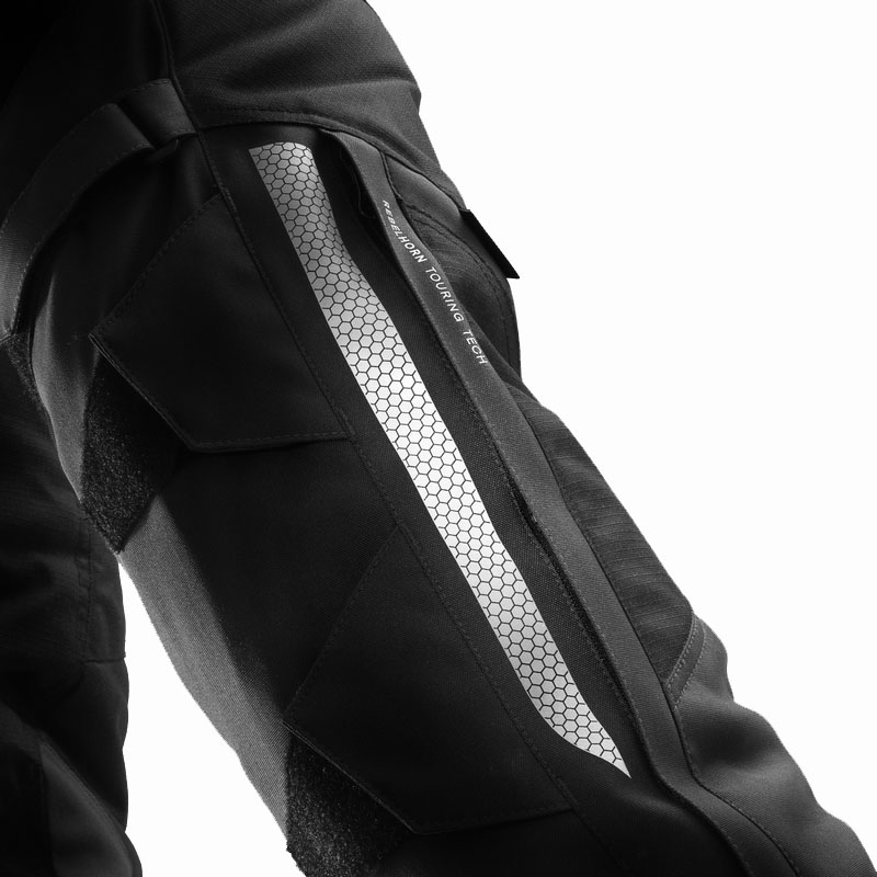 Pantalón moto Rebelhorn Hardy 3.0 negro-gris