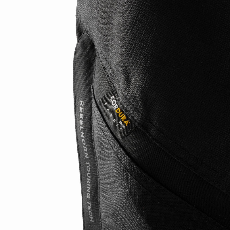 Pantalón moto Rebelhorn Hardy 3.0 negro-gris