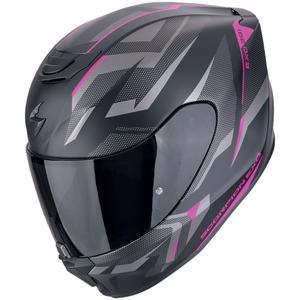 Casco integral de moto Scorpion EXO-391 AAXO negro mate-rosa