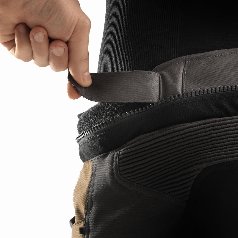 Pantalón moto Rebelhorn Hardy 3.0 beige-gris-rojo