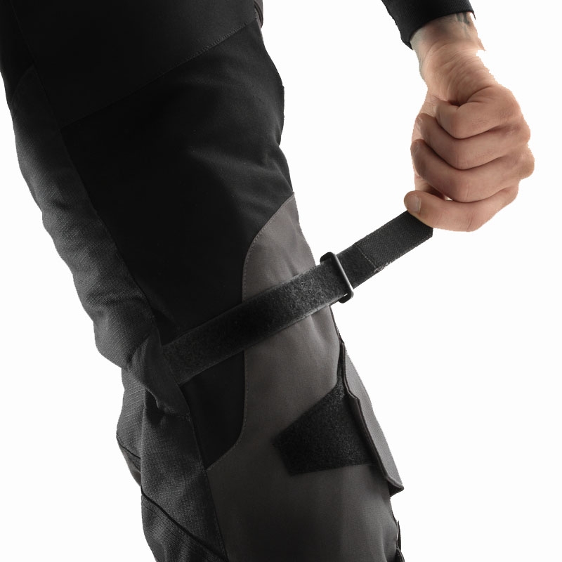 Pantalón moto Rebelhorn Hardy 3.0 beige-gris-rojo