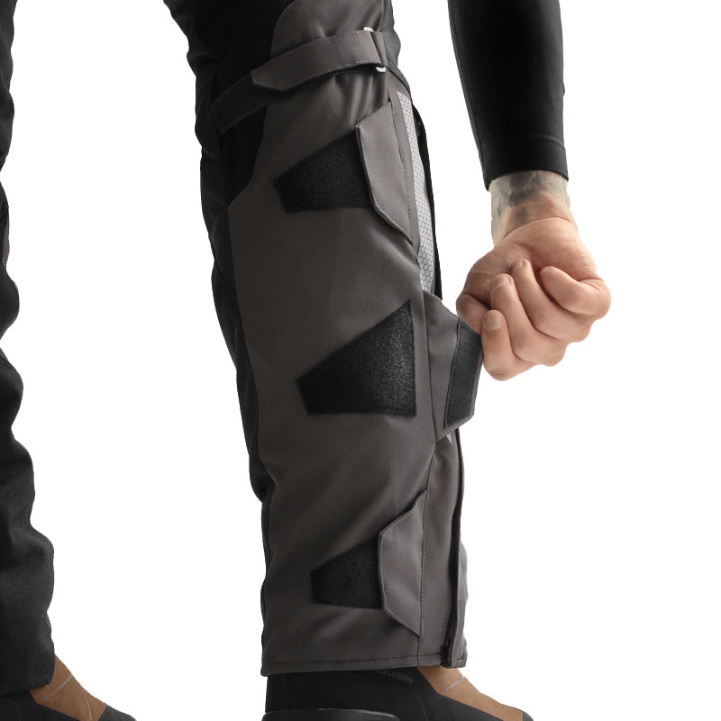 Pantalón moto Rebelhorn Hardy 3.0 beige-gris-rojo