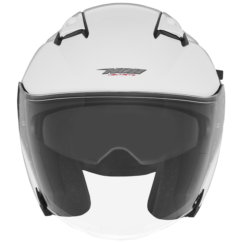 Casco de moto abierto NOX N130 blanco