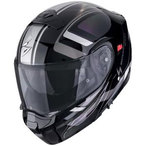 Casco de moto modular Scorpion EXO-930 EVO ARDENS negro camaleón